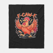 Couverture Polaire F-Caw-F Attitude Classic Retro Style (Devant)