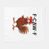 Couverture Polaire F-Caw-F Chicken Classic (Devant (Horizontal))