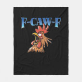 Couverture Polaire F-Caw-F Chicken Classic Cool Unique (Devant)