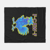 Couverture Polaire F-Caw-F Chicken Classic Creative Casual (Devant (Horizontal))