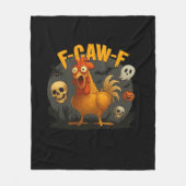 Couverture Polaire F-Caw-F Chicken Classic Minimal Clean (Devant)