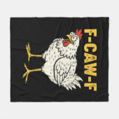 Couverture Polaire F-Caw-F Chicken Classic Retro Cool (Devant (Horizontal))