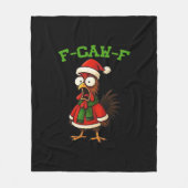 Couverture Polaire F-Caw-F Chicken Classic Retro Graphic (Devant)