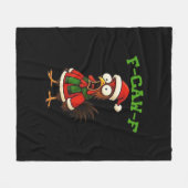 Couverture Polaire F-Caw-F Chicken Classic Retro Graphic (Devant (Horizontal))