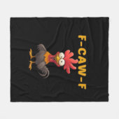 Couverture Polaire F-Caw-F-Chicken Essential Classic Aesthetic Unique (Devant (Horizontal))