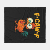 Couverture Polaire F-Caw-F Chicken Essential Funny Trendy (Devant (Horizontal))