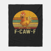 Couverture Polaire F-Caw-F Chicken Essential Retro Classic (Devant)