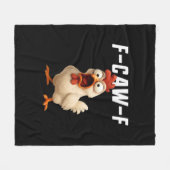 Couverture Polaire F-Caw-F Chicken Funny Chicken F-Caw-F Gear Creativ (Devant (Horizontal))