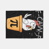 Couverture Polaire F-caw-f Chicken Pot Pi Day Funny Math Sarcastic Me (Devant (Horizontal))