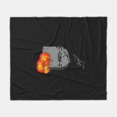 Couverture Polaire F-Caw-F Crow Classic Retro Cool (Devant (Horizontal))