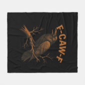 Couverture Polaire F-Caw-F Crow Funny Crow Lover Humor Bird Classic (Devant (Horizontal))