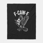 Couverture Polaire F-Caw-F Crow Retro Classic (Devant)