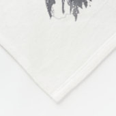 Couverture Polaire F-caw-f Funny Black Bird Black Crow (Coin)