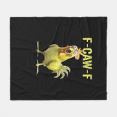Couverture Polaire F-Caw-F Funny Chicken Classic Creative Casual (Devant (Horizontal))