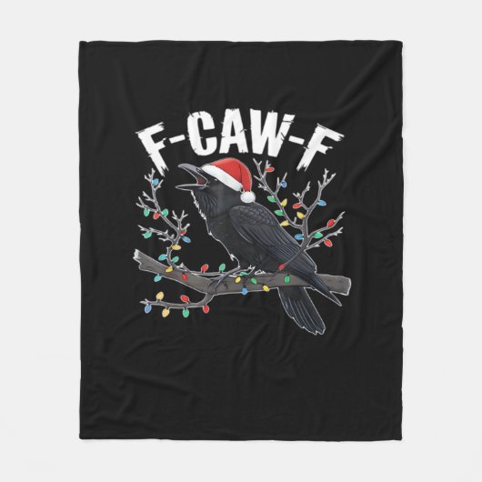 Couverture Polaire F-Caw-F Funny Trendy (Devant)