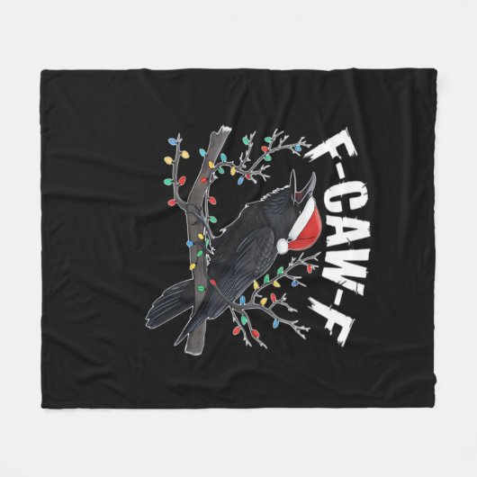 Couverture Polaire F-Caw-F Funny Trendy (Devant (Horizontal))