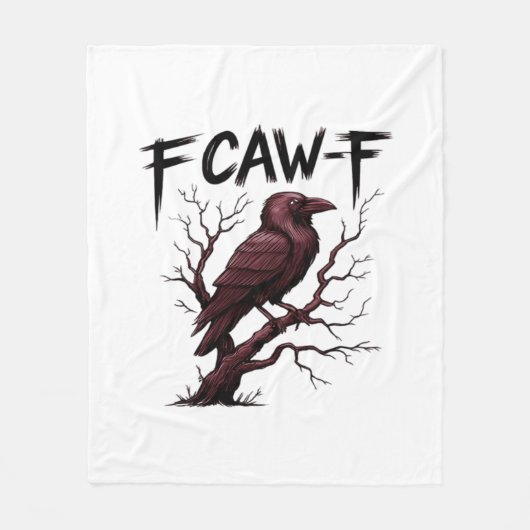 Couverture Polaire F-Caw-F Raven Classique (Devant)
