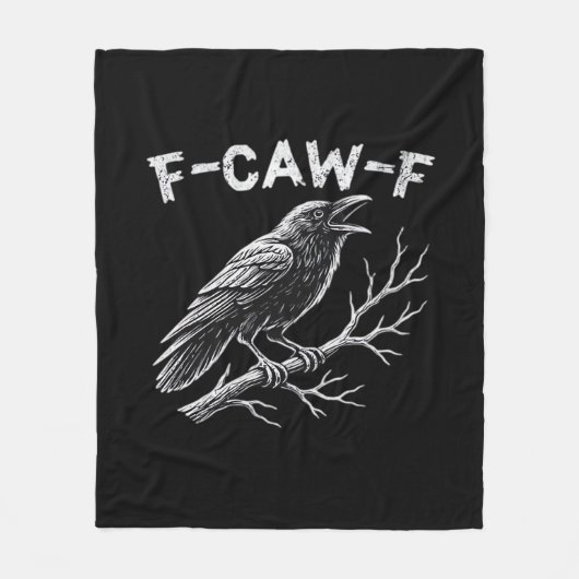 Couverture Polaire F-Caw-F Style Rétro Classique (Devant)