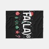 Couverture Polaire Fa (la)8 Drôle de Noël Santa Fa La Prof de Maths (Devant (Horizontal))