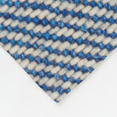 Couverture Polaire Fabric Blue Jeans Arrière - plan, texture Denim (Coin)