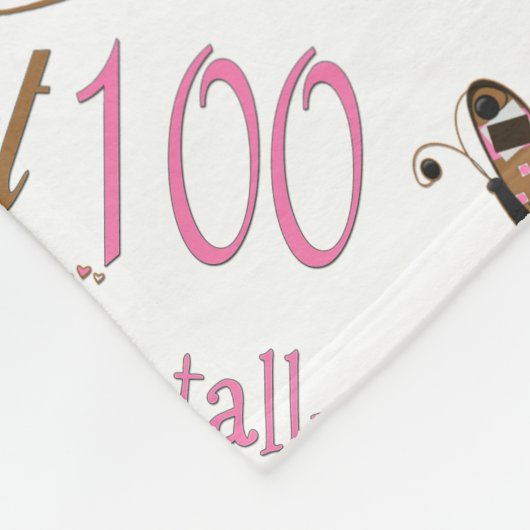 Couverture Polaire Fabuleux à 100 ans (Coin)