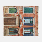 COUVERTURE POLAIRE FAÇADE DE BÂTIMENT PEINTE ORANGE (Devant (Horizontal))