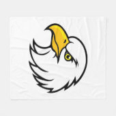 Couverture Polaire Face d'aigle (Devant (Horizontal))