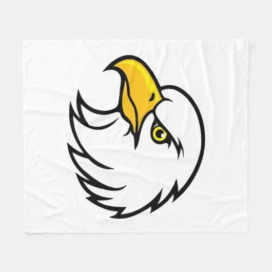 Couverture Polaire Face d'aigle (Devant (Horizontal))