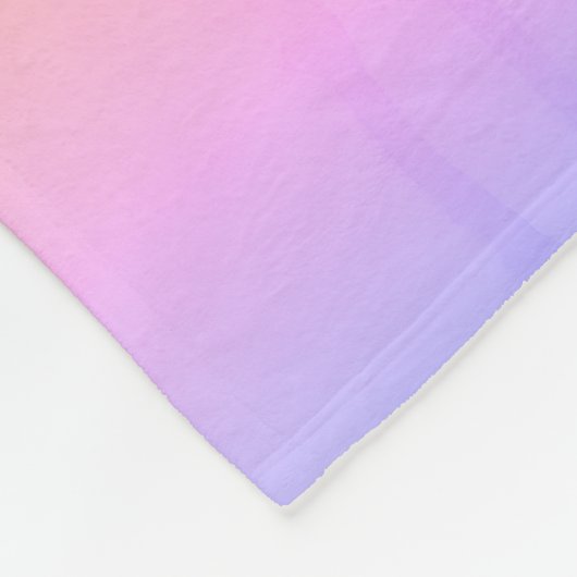 Couverture Polaire Face d'aquarelle (Coin)