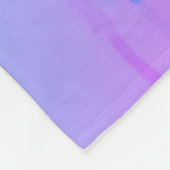 Couverture Polaire Face d'aquarelle (Coin)