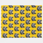 Couverture Polaire Face de chat (Devant (Horizontal))