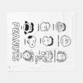 Couverture Polaire Faces d'arachides (Devant (Horizontal))