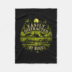 Couverture Polaire Facilement distrait par les bugs vintage shirt cam