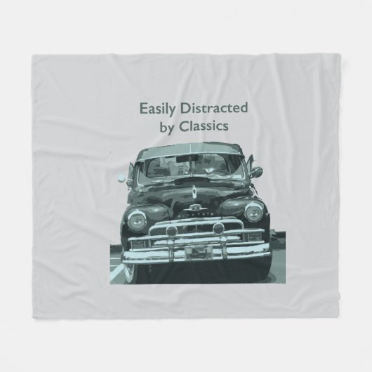 Couverture Polaire Facilement distrait par les classiques (Devant (Horizontal))