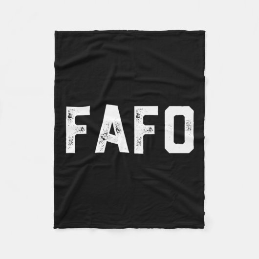 Couverture Polaire Fafo Trump Premium (Devant)