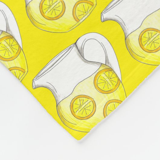 Couverture Polaire Faire de la citronnelle jaune citron Ade Pitcher C (Coin)