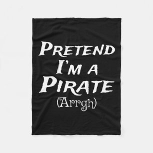 Couverture Polaire Faire semblant d'être un Pirate Arrgh Costume Part