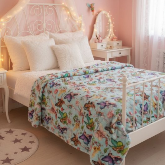 Couverture Polaire Fairies Dancing 