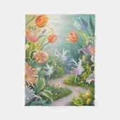 Couverture Polaire Fairy Garden Textiles (Devant)