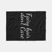 Couverture Polaire Fairy Hair Dont Care  (Devant (Horizontal))