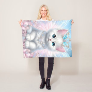 Couverture Polaire Fairy Princess Kitten