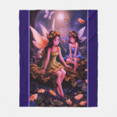 Couverture Polaire Fairy Sisters (Devant)