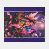 Couverture Polaire Fairy Sisters (Devant (Horizontal))