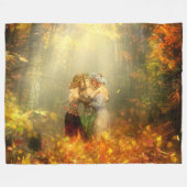 Couverture Polaire FAIRYS dans la FORÊT (Devant (Horizontal))