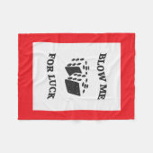 COUVERTURE POLAIRE FAIS-MOI LA CHANCE (Devant (Horizontal))