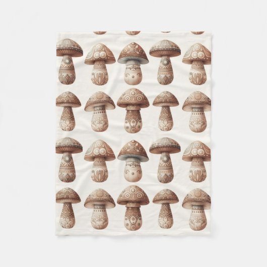 Couverture Polaire Faiseur de Champignons (Devant)