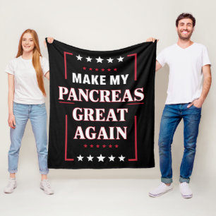 Couverture Polaire Faisons Mon Pancréas Grand De Nouveau Sensibilisat