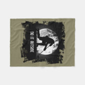 Couverture Polaire Faites-le dehors (Hockey) (Devant (Horizontal))