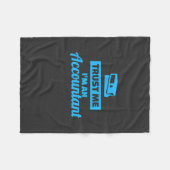 Couverture Polaire Faites-moi confiance Je Suis Comptable (Devant (Horizontal))