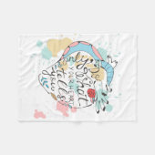 Couverture Polaire Faites seulement ce que votre coeur vous indique (Devant (Horizontal))